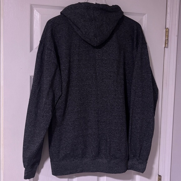 LEGOLAND.. NY Dark Gray Hoodie w Red Text… Worn Once. Sz Medium - Picture 5 of 5